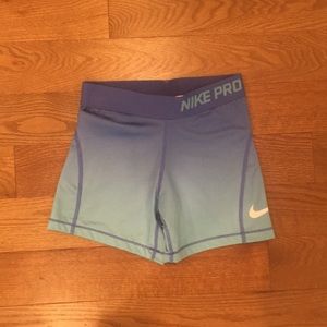 Girls ombré Nike pros